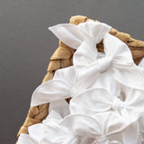 True White | Petite Party Bow: Alligator Clip
