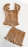 Ribbed Knit Tank Set