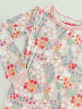 Ruffle Butts - Bunny & Friends Toddler Ruffle Long Sleeve Pajama Set