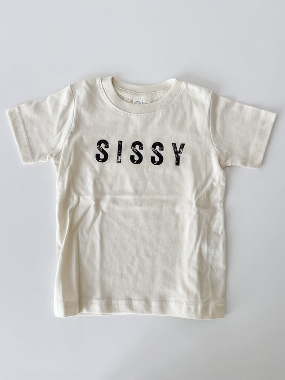 SISSY ivory toddler tee