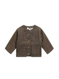 Organic Baby Blake Corduroy Snap Up Front Jacket - Cypress