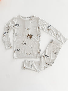 On the Farm two-piece pajamas SELECT SIZES RESTOCK