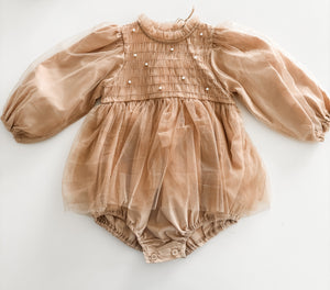 Vera King Tulle Romper