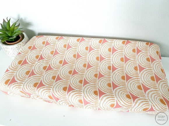 Vintage Sunshine Muslin Changing Pad Cover