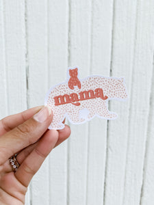 Spotted Mama Bear sticker