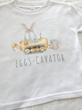 Eggs-cavator Tee
